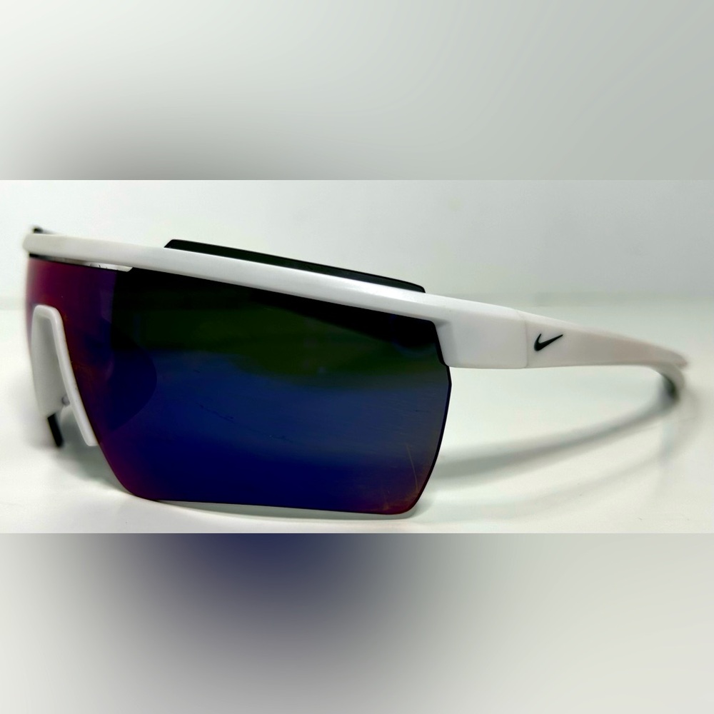 Nike Performance Sunglasses. Unisex. White Frames. Style Unknown.